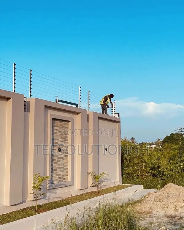 Electric Fence Installation · Photo 1