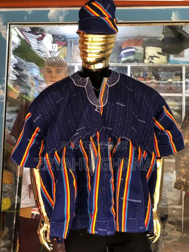 Order Now Premium Ghanaian Heritage Authentic Traditional Smock/Fugu · Photo 1