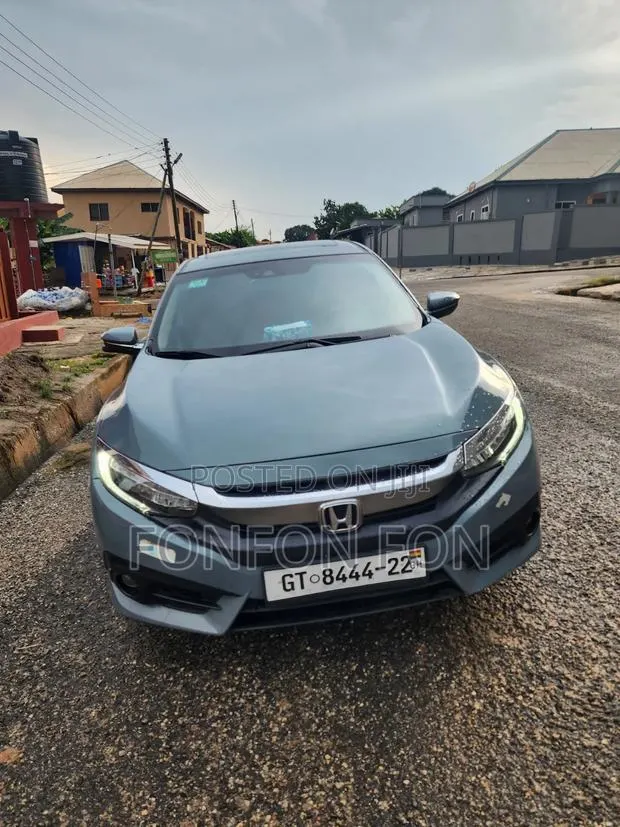 Honda Civic Touring 4dr Sedan (1.5L 4cyl) 2016 Blue · Photo 1