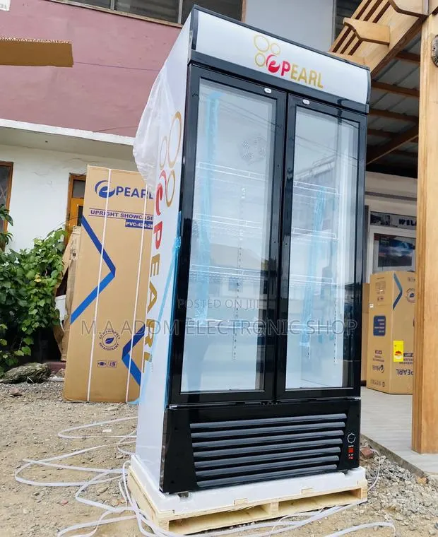 Original Pearl PVC-662-2B Double Door Display Fridge · Photo 1