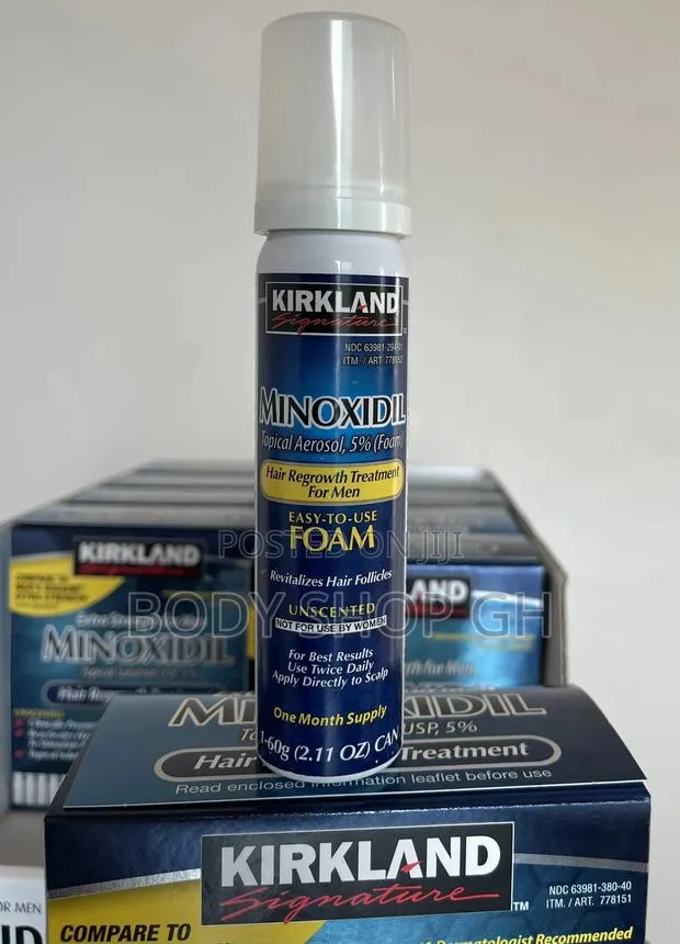 Extra Strength Kirkland Minoxidil Foam - Works Faster · Photo 1