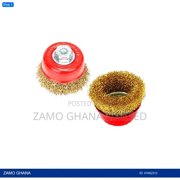 Cup Brush 3 Inch Soft M14 75mm Grado - H · Photo 1