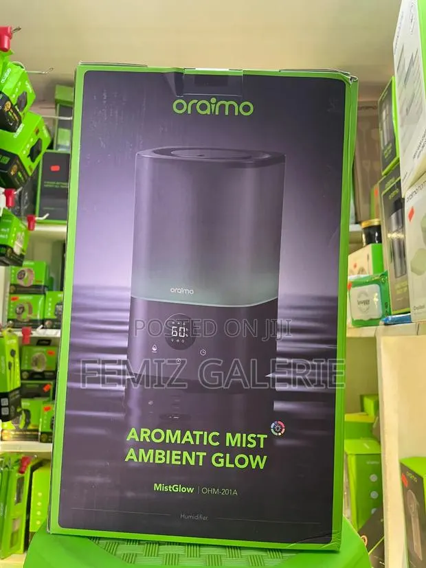 Oraimo MistGlow 3.2L Smart Humidifier LED Display 7-Color Light · Photo 1