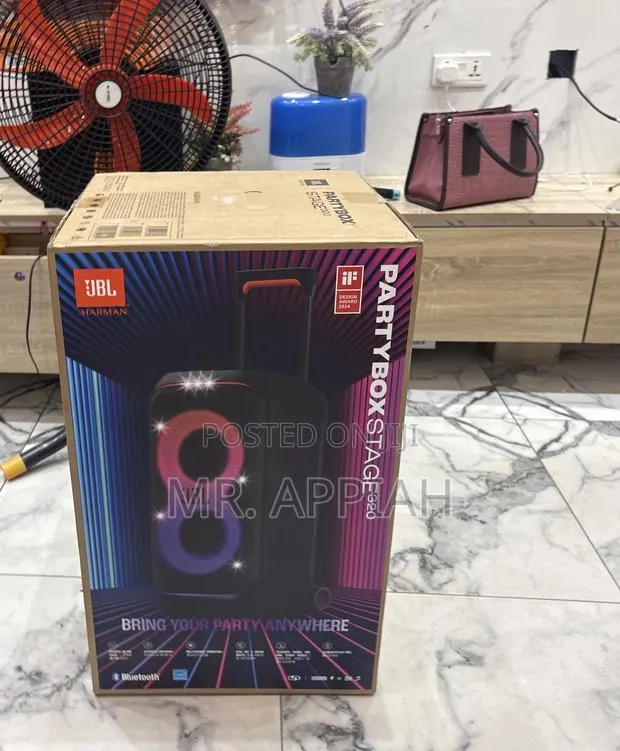Shop Quality JBL-Partybox320-Bk Portable Wireless Speaker(Black). · Photo 1
