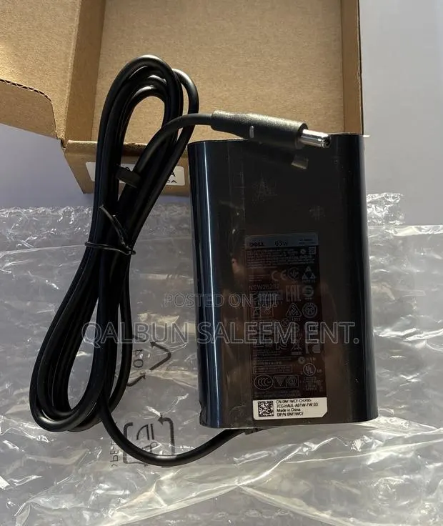 Brand-New Original Dell 19.5v 3.34a 65w Small Pin Oval Adapter · Photo 1