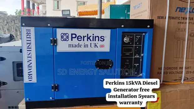 Perkins 15kva Diesel Generator – Stable Power Supply · Photo 1