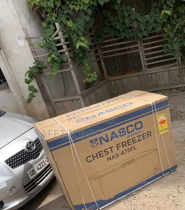 Secure New Nasco 400ltrs Chest Freezer Sku: Nas-475fl-B · Photo 1