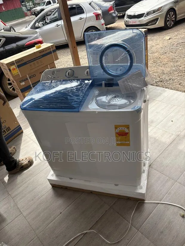 5 Star Energy Efficiency Nasco 15kg Twin Top Washing Machine · Photo 1