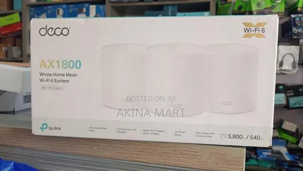Deco X20 Ax1800 Whole Home Mesh Wi-Fi 6 System (3pack) · Photo 1