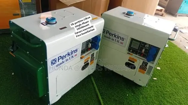 Power Generator Perkins 10kva 16500watt Diesel 15kva Silent · Photo 1