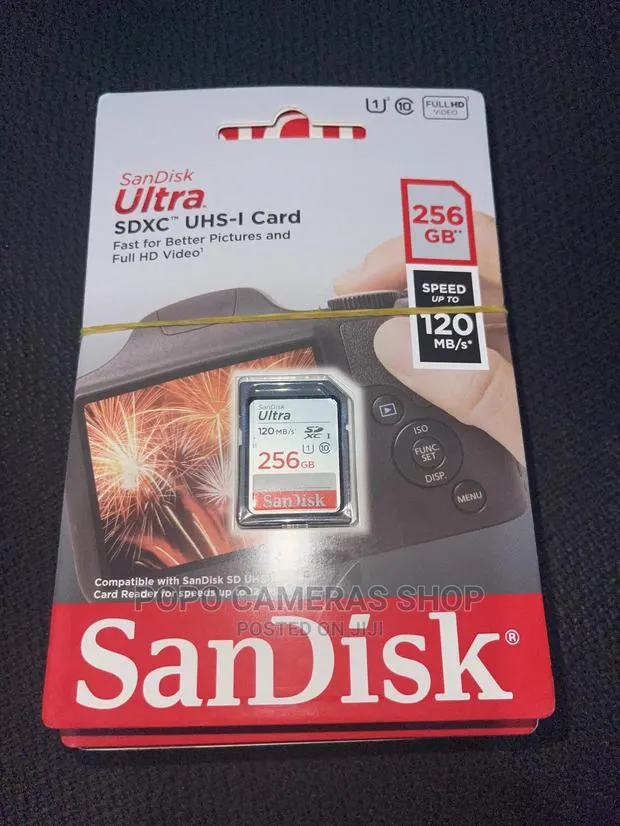 256GB SD Card For Cameras · Photo 1