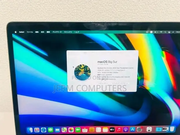 New Laptop Apple MacBook Pro 2019 16GB Intel Core i7 SSD 512GB · Photo 1