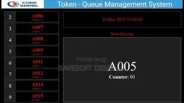 Queue Management System · Photo 1
