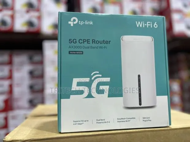 Tp-Link 5g Sim Router Ax3000 Wireless Dual-Band Gigabit Router · Photo 1