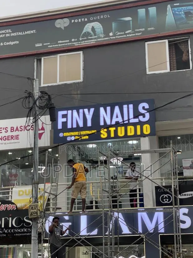 Finy Nails 3d Signage · Photo 1