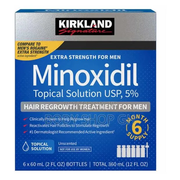 New Design Kirkland Minoxidil- Original and Undiluted/ USA · Photo 1