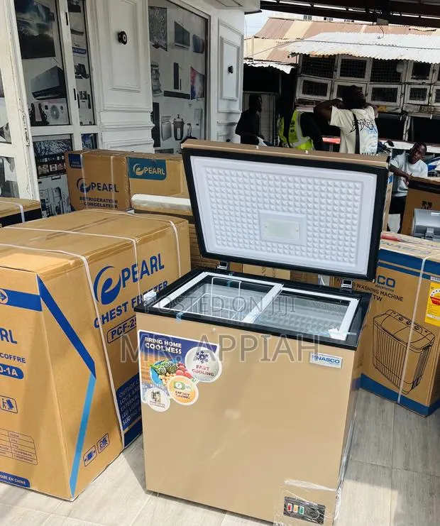 Single Door 142L Nasco Chest Freezer(Nas200fl)Gold · Photo 1