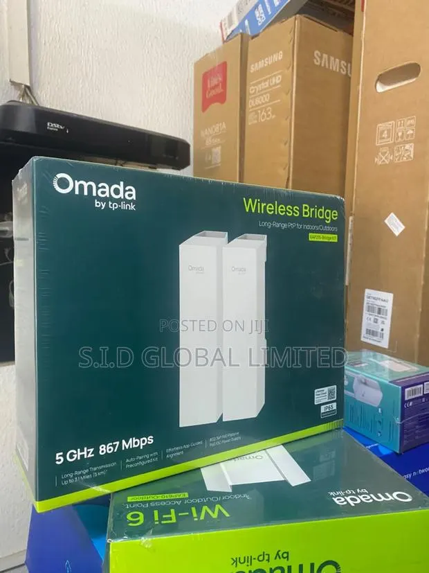 Wireless Bridge -Eap215-Connect With Long Range 5ghz867mbps-Original · Photo 1