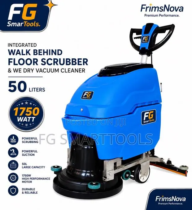 Floor Scrubber And Wet Dry Vacuum Cleaner · Photo 1