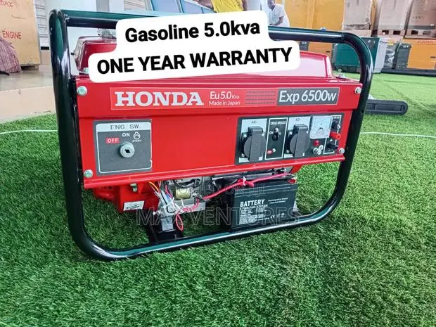 Gasoline 5.0kva Honda Honda 6500watts Generator Generator · Photo 1