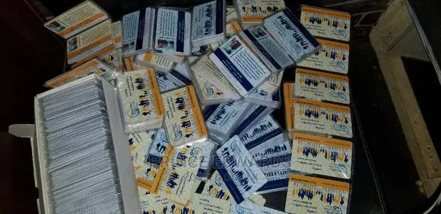 Plastic Id Cards, Wait and Take