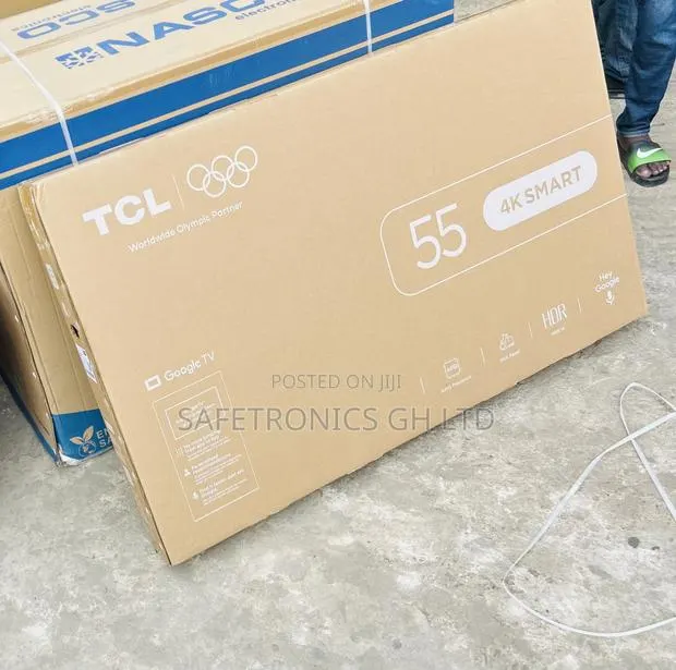 Lastest 4K 55 Inch UHD Smart TCL Android Led Bright View TV · Photo 1