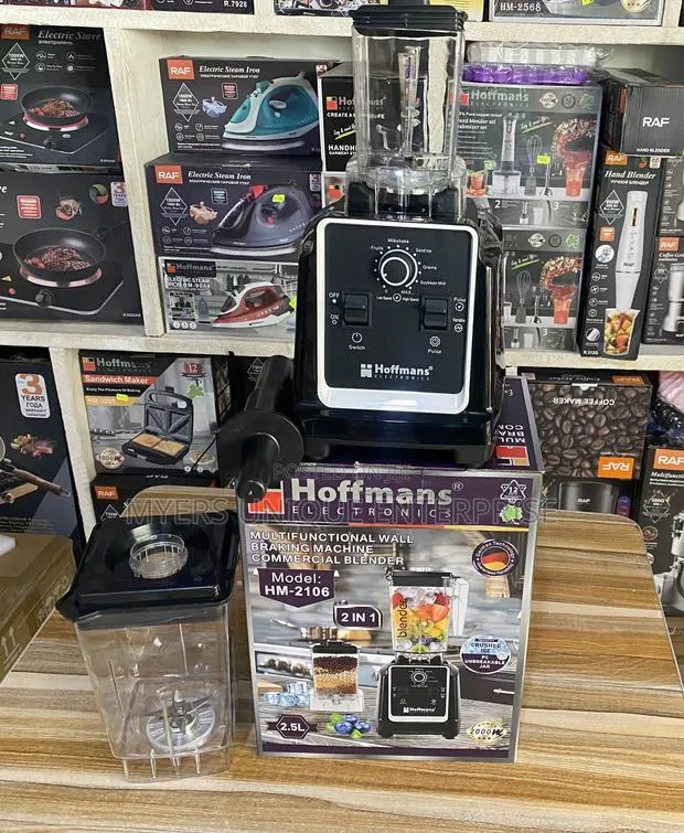 Hoffmans Commercial Grade Blender - 2 Jars · Photo 1