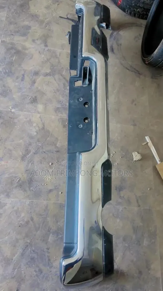 Dodge Ram Chrome Dual Exhaust Rear Bumper From 2019 to 2024 Model · Photo 1