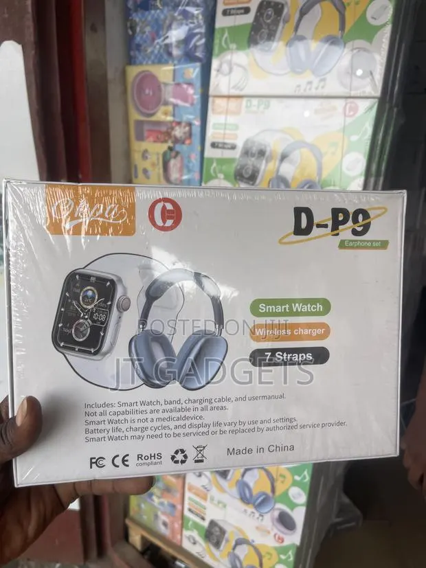Okpu D-P9 Series 10 — Smart Watch + Headphone Set · Photo 2
