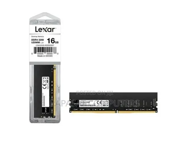 Lexar 16Gb DDR4 3200MHz Desktop RAM · Photo 1