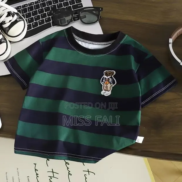 Little Bear Stripe Tee. 2-11Years · Photo 3