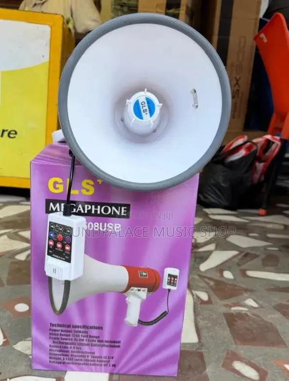 Gls+ HMP-2508usb 50-Watt Rechargeable Megaphone. · Photo 1