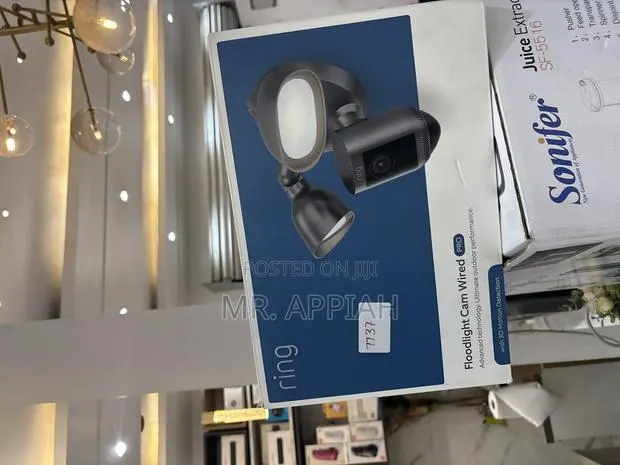Shop Original Ring Flood Cam Wired Pro Home or Business Security. · Photo 1