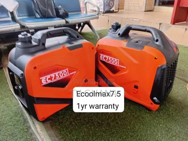 Ecoolmax 7.5kVA Silent Inverter Genset – Powerful, Compact 7.5kva · Photo 1