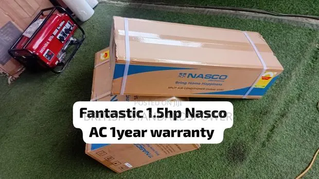 Nasco 1.5HP Split Air Conditioner – Stylish Design With Powerful · Photo 1