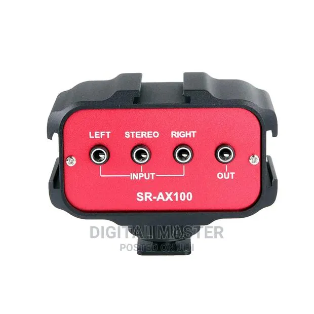 Two Channel Audio Adaptor (Saramonic Sr-Ax100) · Photo 1