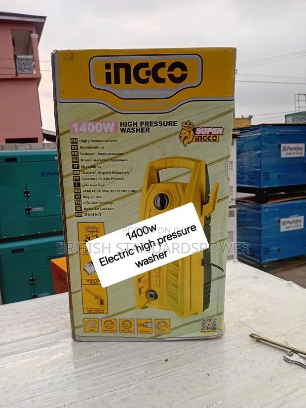 Electrical Hand High Pressure Washer With 1400 Watts · Photo 1
