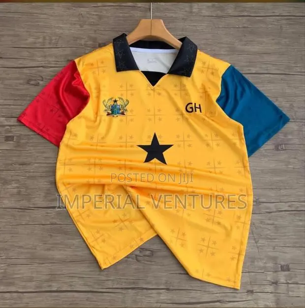 Beautiful Coat of Arms Ghana Jersey · Photo 1