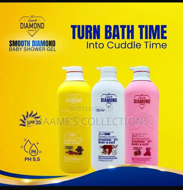 Smooth Diamond Baby And Kids Shower Gel · Photo 1