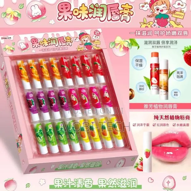 Fruit-Scented Lip Balm.