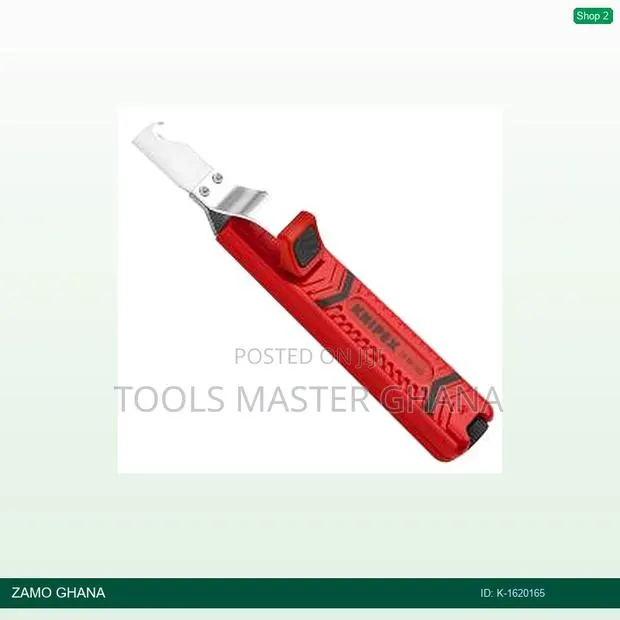 Dismantling Knife With Scalpel Blade Red 165mm Sb - K- · Photo 1