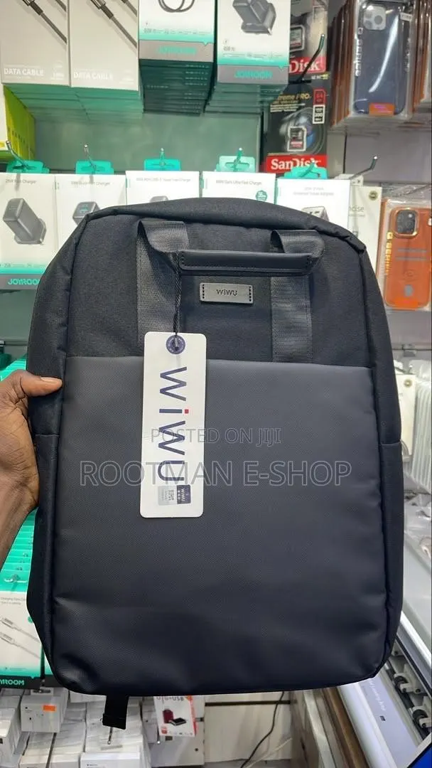 WiWU Minimalist Backpack - Black · Photo 1