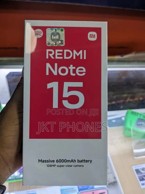 New Xiaomi Redmi Note 15 256 GB Black · Photo 1