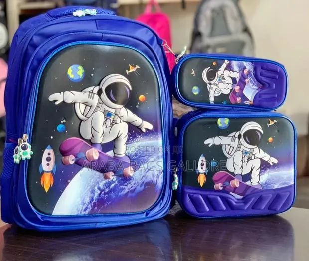 Complete Stock School Bag With Pencil Case and Lunch Bag · Photo 1
