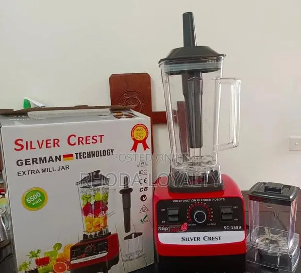 Silver Crest Blender · Photo 1