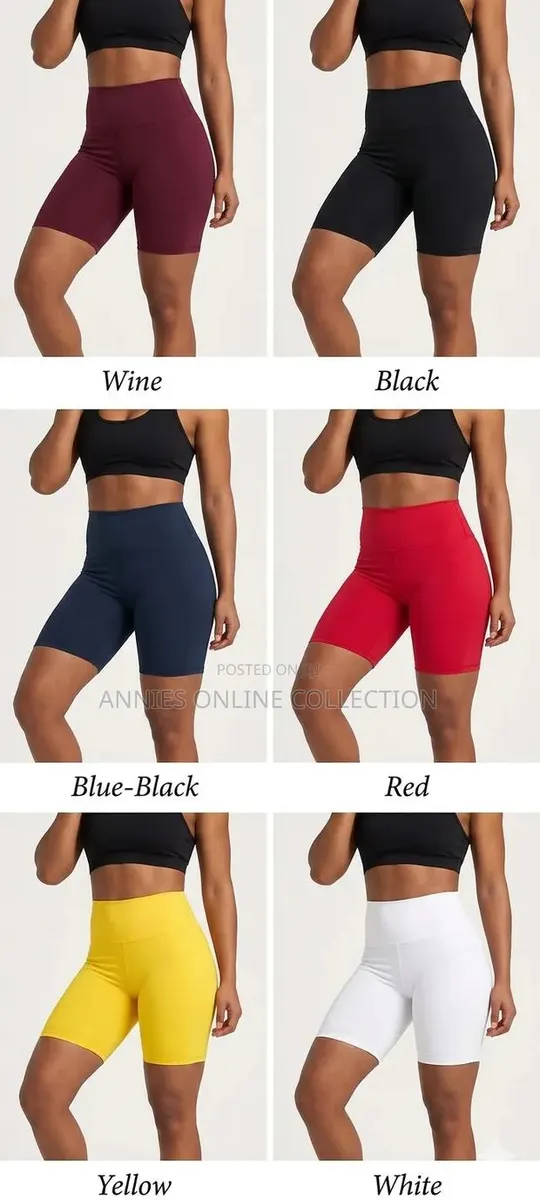 Thick Cotton Biker Shorts · Photo 1