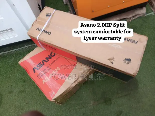 Asano 2.0HP Air Conditioner Strong Cooling Power, Modern Look Qualit · Photo 1
