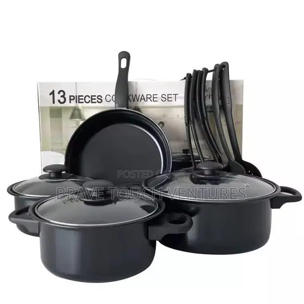13 Pieces Non Stick Cookware Set · Photo 1