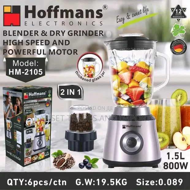 Hoffmann 2 In1 Commercial Blender · Photo 1