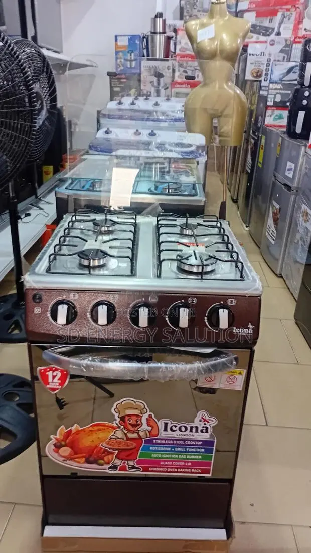 Icona Gas Stove – Energy Saving Long Lasting · Photo 1